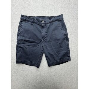 AG Adriano Goldschmied Wanderer Shorts Mens 31 Blue Slim Chino Stretch 9 Inseam